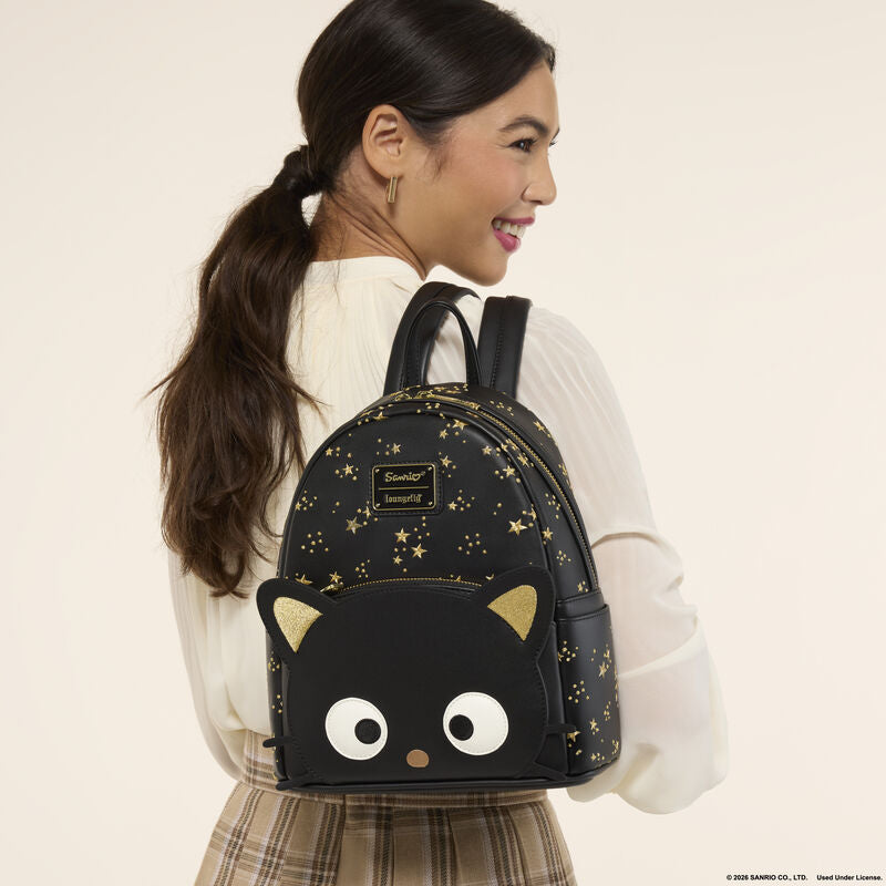 Mochila Chococat Stars Sanrio Loungefly 26cm – Mini Backpack Oficial Premium