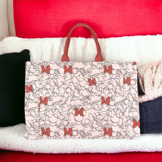 Minnie Disney women's bag 48cm 100% cotton ideal for women and gifts
