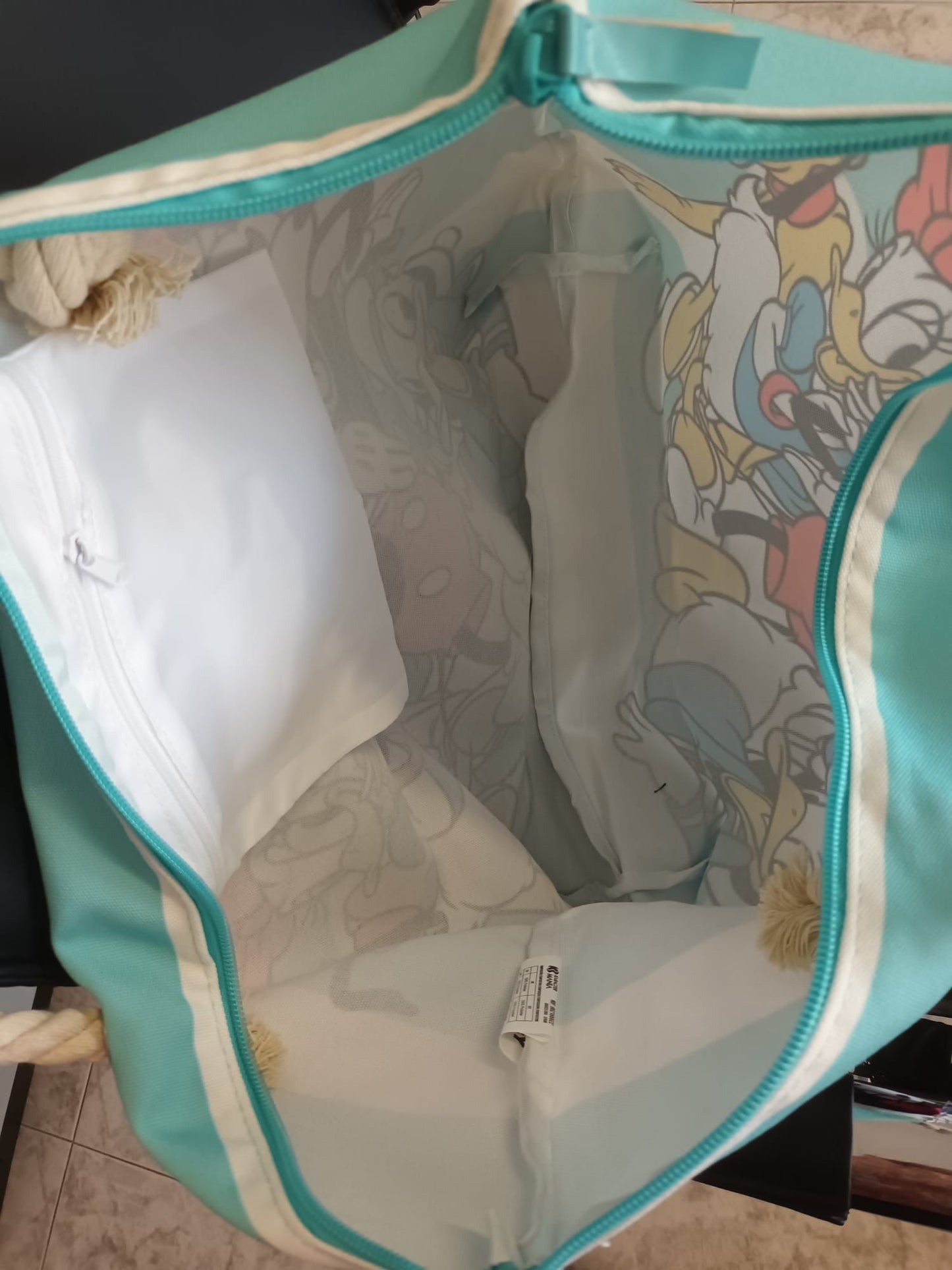 Mickey Mouse Blue Women's Beach Bag 37x52x17cm Karactermania - Ideal gift for women