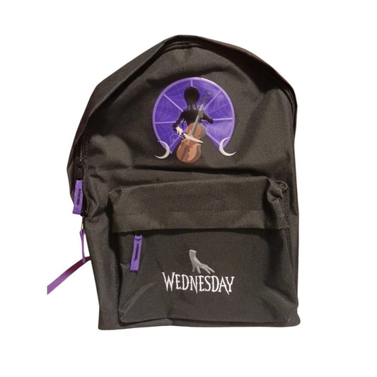 Wednesday Cello Logo Backpack 43cm (Toybags) Special laptop compartment perfect for both girls and boys, men or women, practical gift