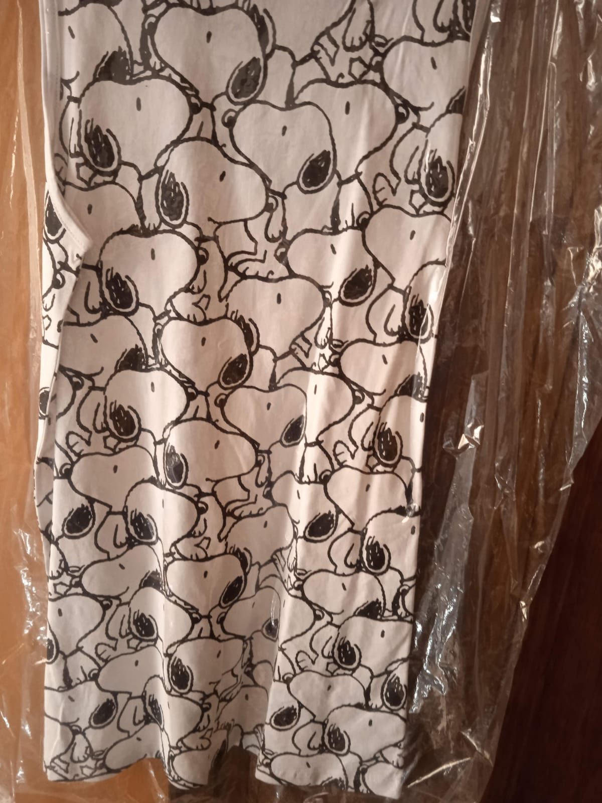 Vestido Snoopy Adulto Talla L 100% Algodón - Edición Limitada Peanuts - Compra Ahora