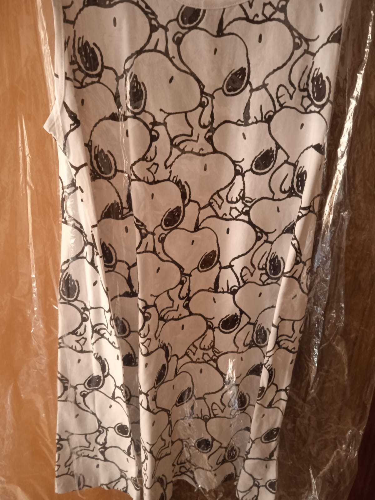 Vestido Snoopy Adulto Talla L 100% Algodón - Edición Limitada Peanuts - Compra Ahora
