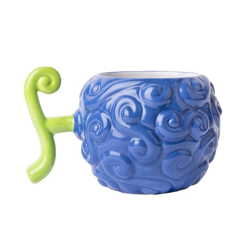 Taza 3D Fruta del Diablo One Piece 500ml - Gomu Gomu Netflix Dolomita Relieve