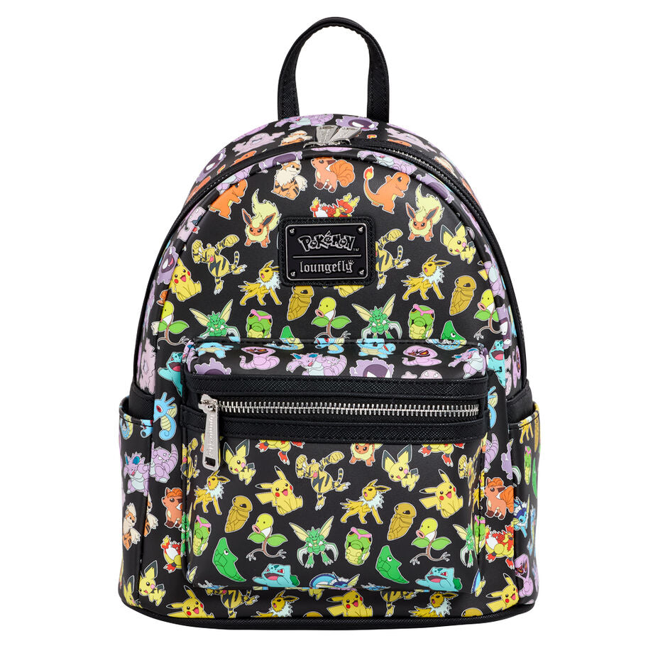 Mochila Pokémon Loungefly 26cm - Mini Backpack Oficial Colección Premium