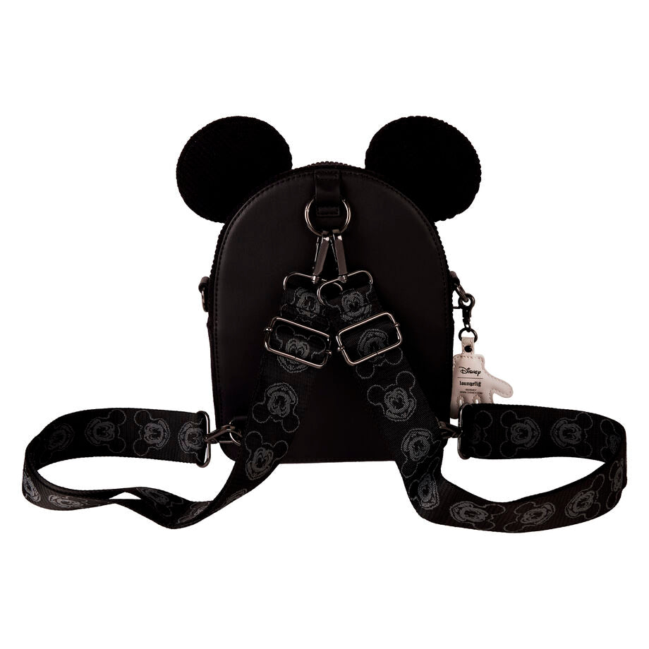 Loungefly Bossa Creuada Mickey Orejas - Edició Limitada, Corretja Desmuntable i Multiple Espais