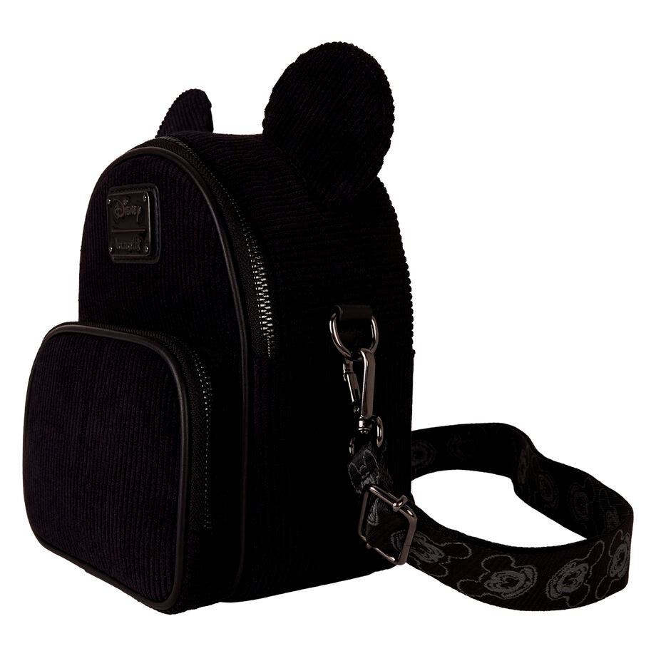 Loungefly Bossa Creuada Mickey Orejas - Edició Limitada, Corretja Desmuntable i Multiple Espais