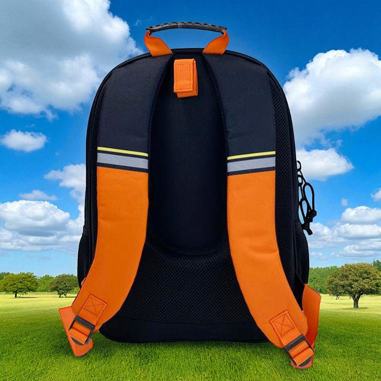 Mochila Dragon Ball Goku 42cm Adaptable Poliéster - Anime Escolar Original"