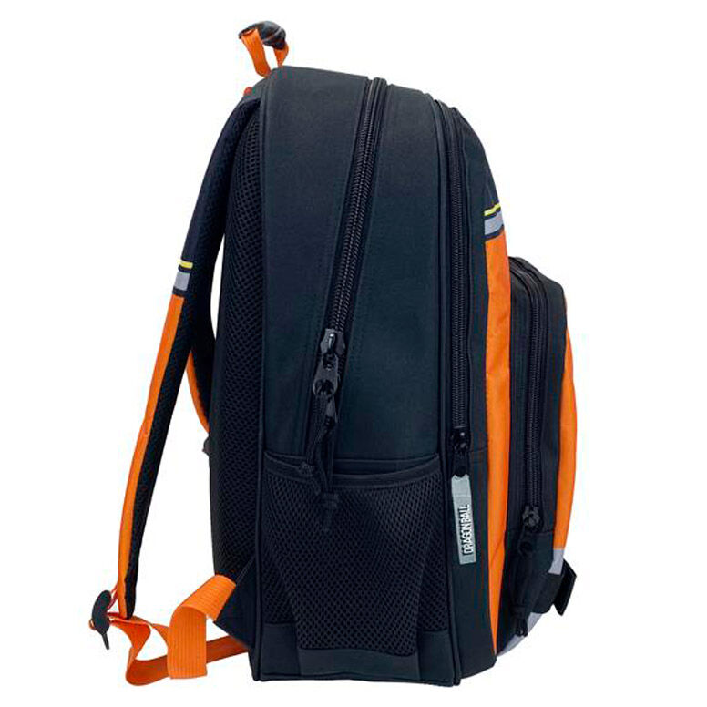 Mochila Dragon Ball Goku 42cm Adaptable Poliéster - Anime Escolar Original"