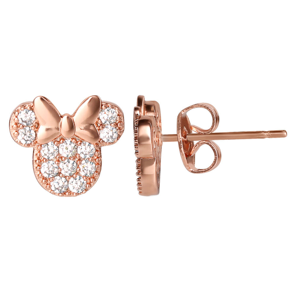 Pendientes Minnie Mouse Disney Oficiales - Dulzura Mágica Original | Elegancia Atemporal