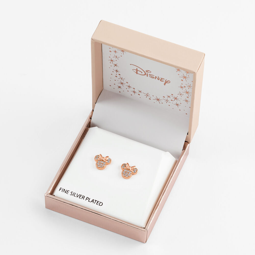 Pendientes Minnie Mouse Disney Oficiales - Dulzura Mágica Original | Elegancia Atemporal