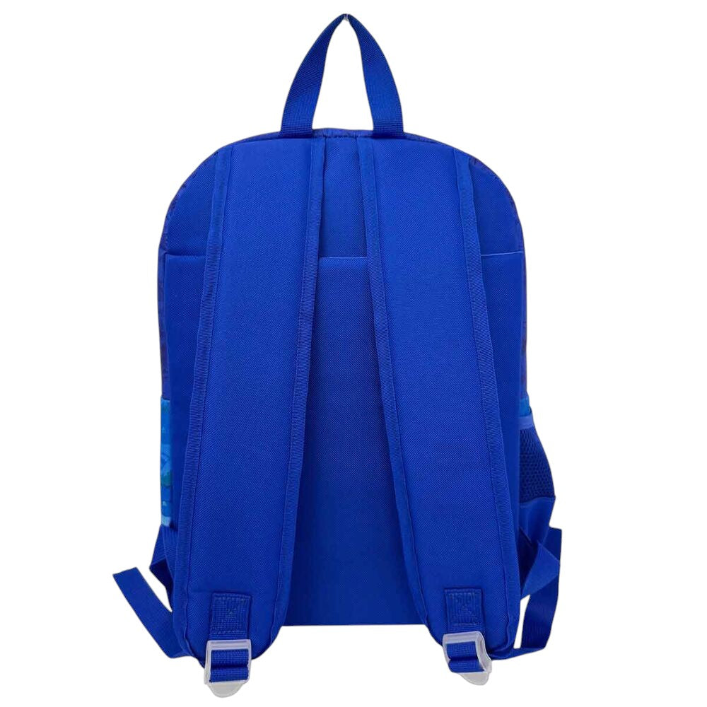 Mochila Superman DC Comics 40cm Adaptable | Poliéster Escolar Infantil | Ergonómica 2 Compartimentos