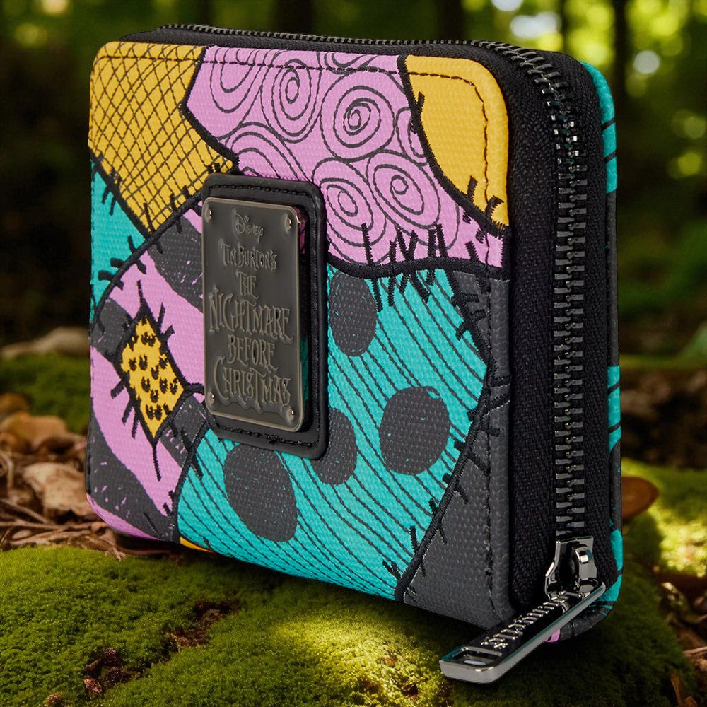 🎃 Cartera Sally Pesadilla Antes de Navidad Disney Loungefly - Billetera Zip Exclusiva Coleccionable 15cm ⭐