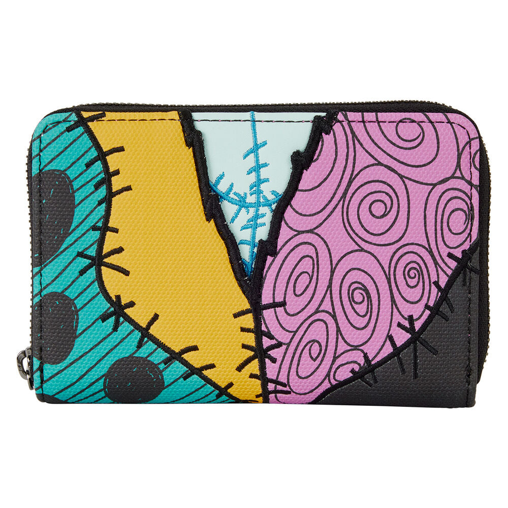 🎃 Cartera Sally Pesadilla Antes de Navidad Disney Loungefly - Billetera Zip Exclusiva Coleccionable 15cm ⭐