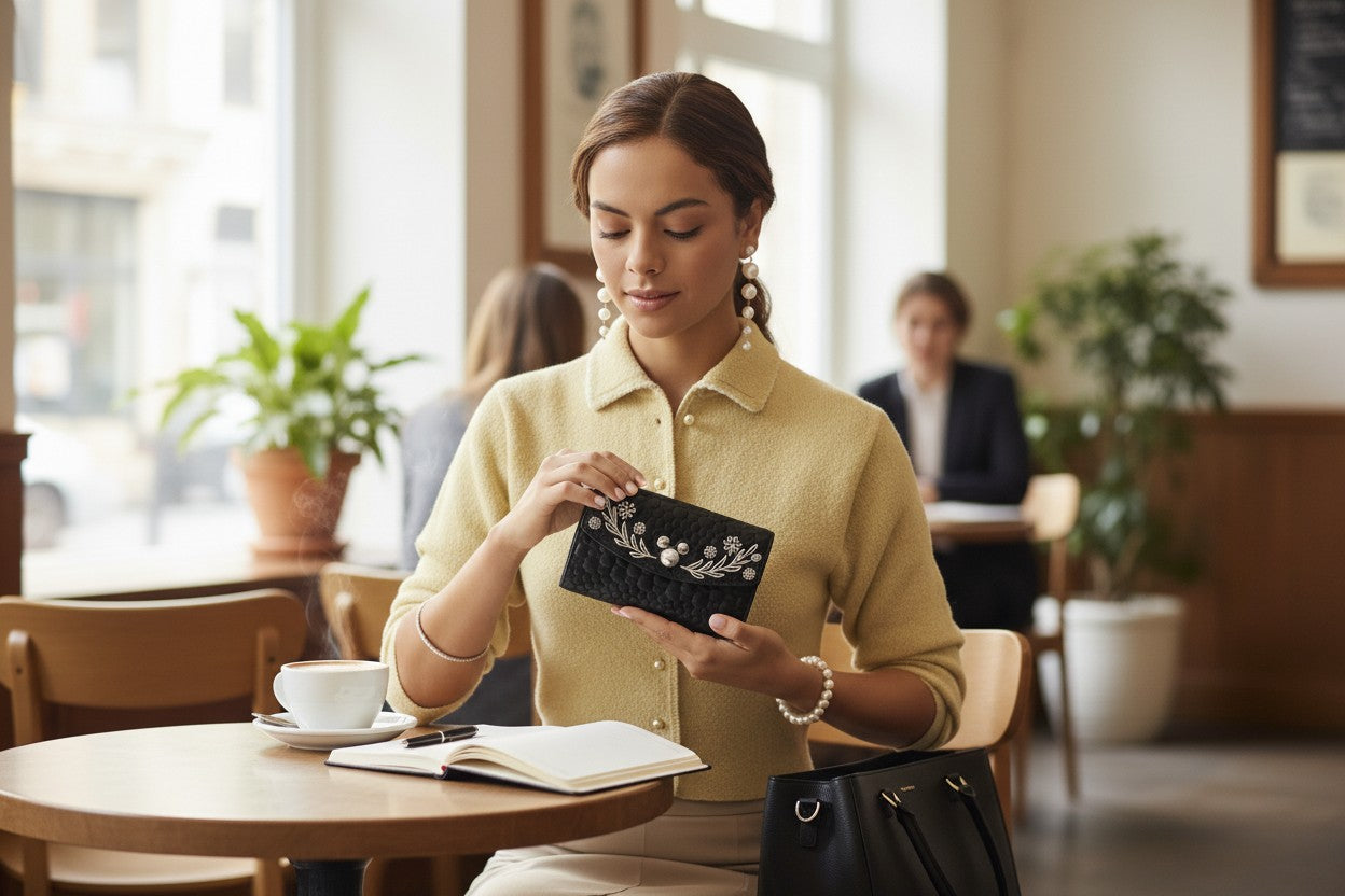 Cartera Mickey Disney Loungefly – Billetera Premium 15 cm con Detalles Bordados