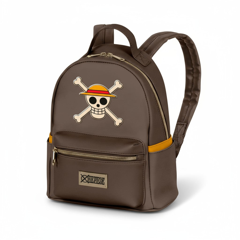 Mochila One Piece Heady Skull 29cm - Piratas Mugiwara Anime Manga Original