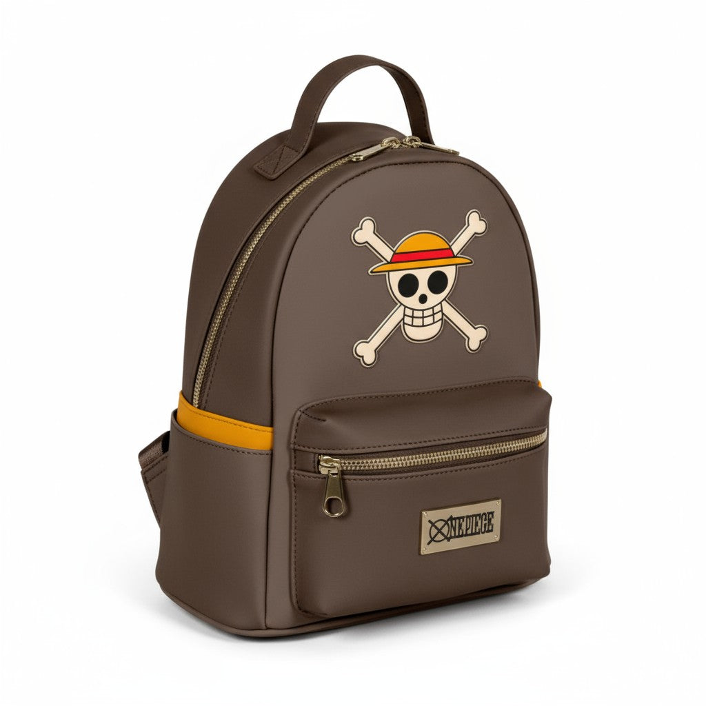 Mochila One Piece Heady Skull 29cm - Piratas Mugiwara Anime Manga Original