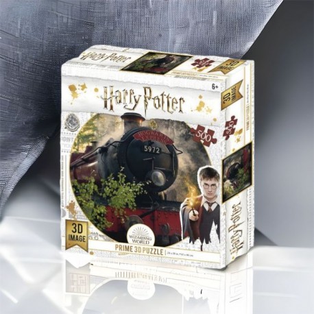 Puzzle 3D Harry Potter Hogwarts & Hedwig 500 piezas