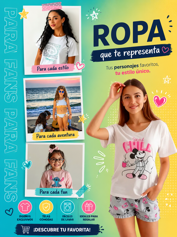 Ropa y complementos para hombre, mujer, niña y niño