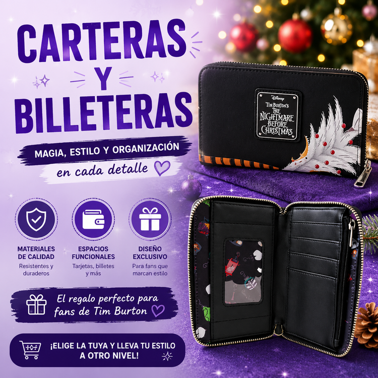 Una selección de billeteras y carteras para los fans y otakus