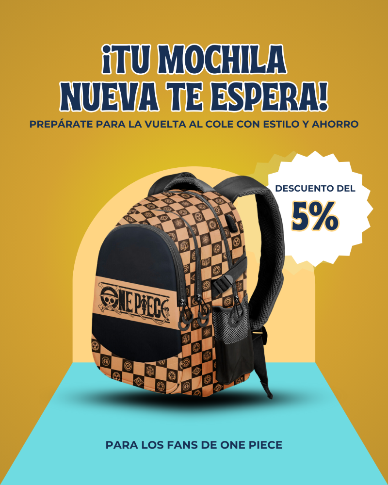 mochila one piece