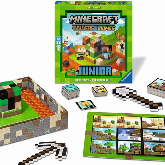 Minecraft Builders & Biomes Junior – Ravensburger (+5 años)