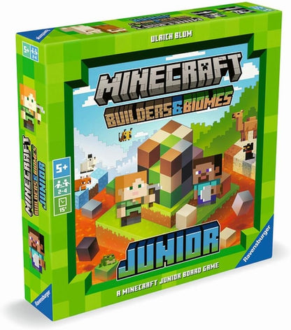 Minecraft Builders & Biomes Junior – Ravensburger (+5 años)