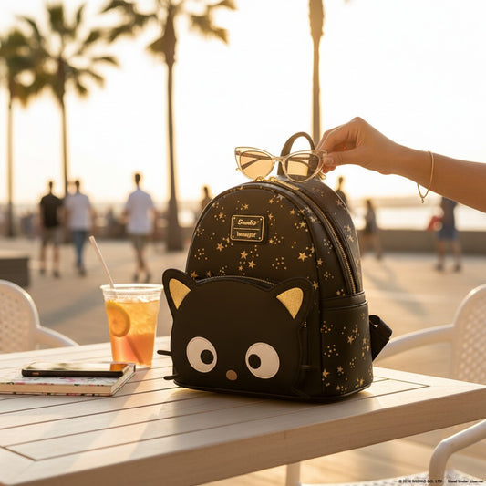 Mochila Chococat Stars Sanrio Loungefly 26cm – Mini Backpack Oficial Premium