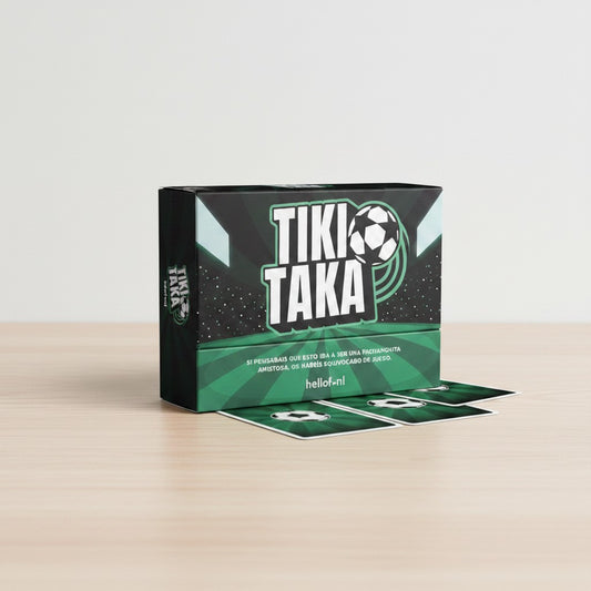 Tiki Taka Juego de Cartas de Fútbol Español – El Juego Definitivo para Futboleros