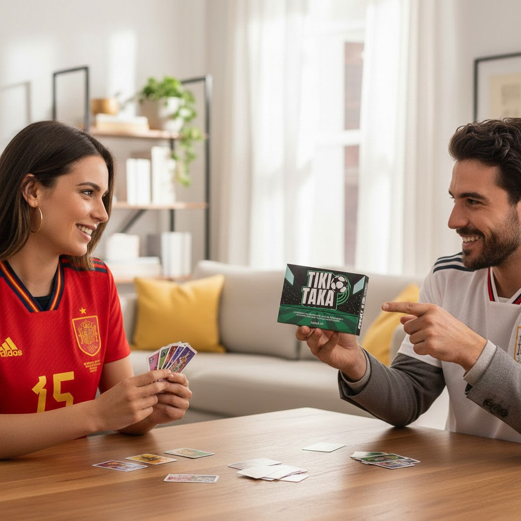 Tiki Taka Juego de Cartas de Fútbol Español – El Juego Definitivo para Futboleros