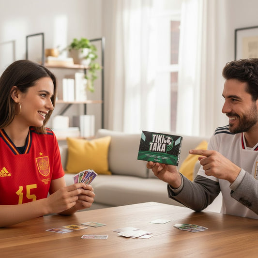 Tiki Taka Juego de Cartas de Fútbol Español – El Juego Definitivo para Futboleros