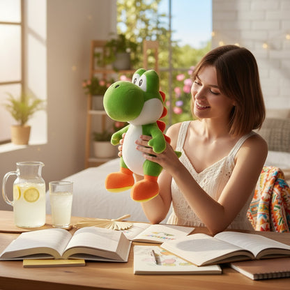 Peluche Yoshi Super Mario Bros 30cm – Muñeco Oficial Nintendo
