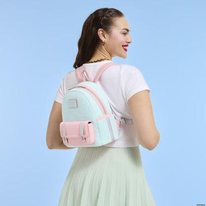 Mochila Barbie Loungefly 26cm Piel Sintética - Original  Mujer Retro Vintage Oficial