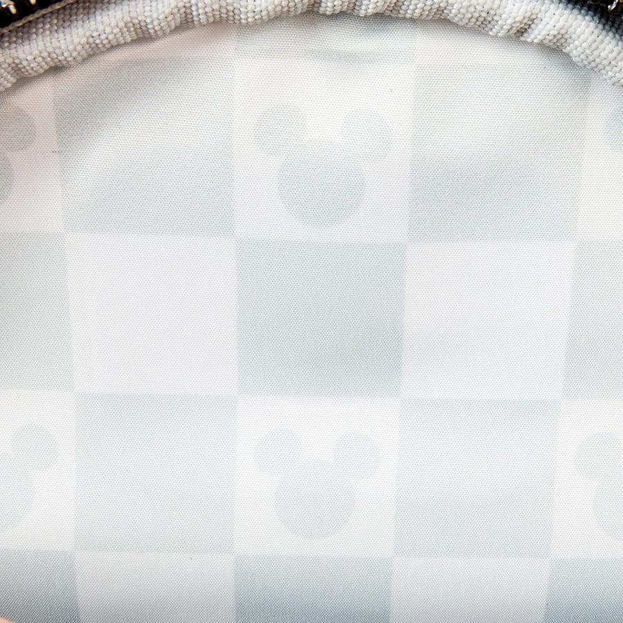 Loungefly Bolso Cruzado Mickey Orejas - Edición Limitada, Correa Desmontable y Multiple Espacios