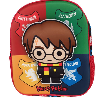 Karactermania Mochila Harry Potter 31 Cm 3D - Diseño Exclusivo Hogwarts perfecta para  niña y niño