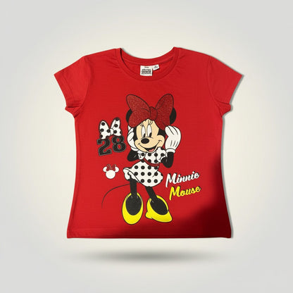 Samarreta nena Talla Minnie Mouse Nena 8 Anys - Vermell - 100% Cotó Cerda Group - regal