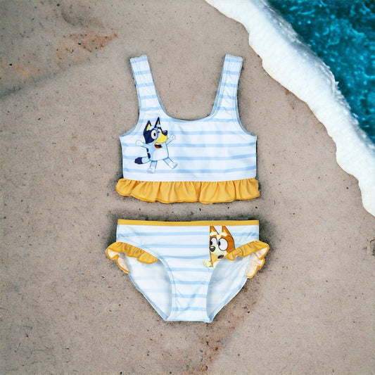 Bañador Bikini Bluey Rayas Niña 76853 tallas de 2 a 5 años