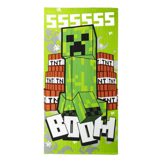 Cerda Group Minecraft Microfiber Towel Size 70x140cm