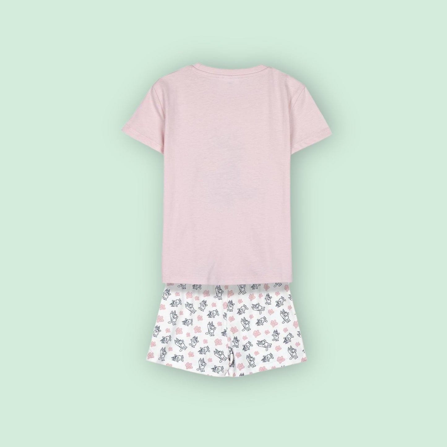 Bluey cotton girl's pajamas for girls from 2 to 5 years - 100% cotton, cool and comfortable - Cerda Group gift for girls