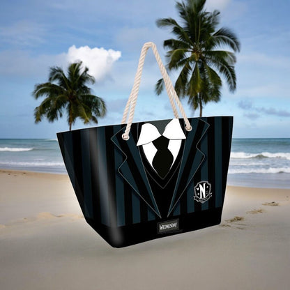 Sac de plage Karactermania Uniforme Mercredi 37x52x17cm