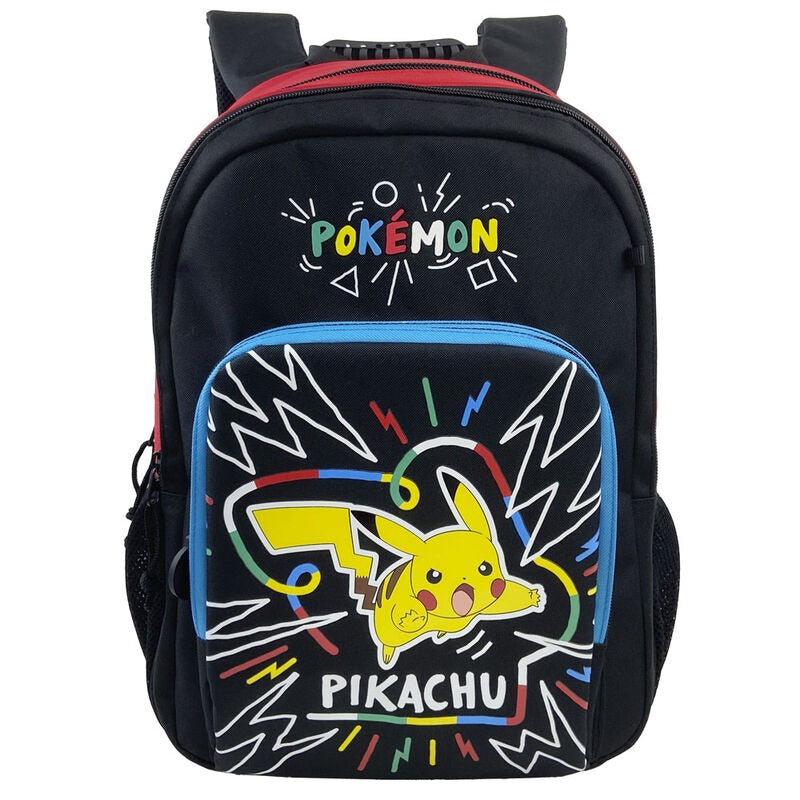 Pokemon Pikachu backpack for kids, 42 cm, with an original and fun design. Ideal for Pokemon fans! cyp brands kids gifts