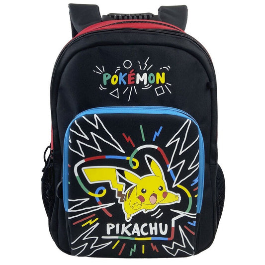 Sac à dos pour enfant Pokémon Pikachu mesurant 42 cm avec un design original et amusant. Idéal pour les fans de Pokémon ! cadeaux pour enfants marques cyp