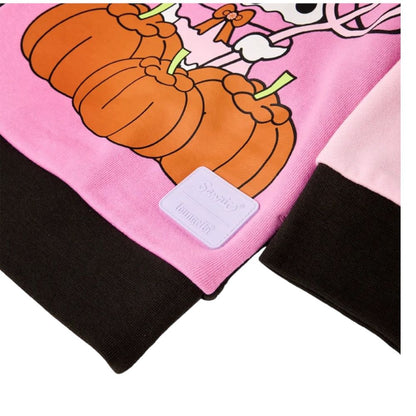 Sudadera unisex con capucha Kuromi y My Melody L