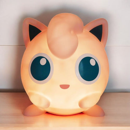 Lámpara LED 3D Jigglypuff Pokémon 25cm Inalámbrica - Decoración Gaming RGB Coleccionable