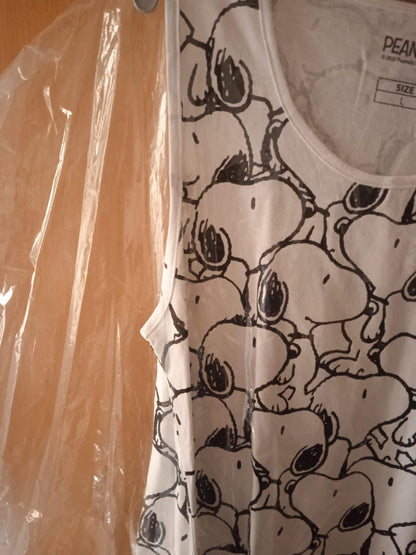 Vestido Snoopy Adulto Talla L 100% Algodón - Edición Limitada Peanuts - Compra Ahora