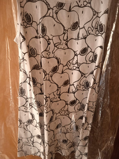 Vestido Snoopy Adulto Talla L 100% Algodón - Edición Limitada Peanuts - Compra Ahora
