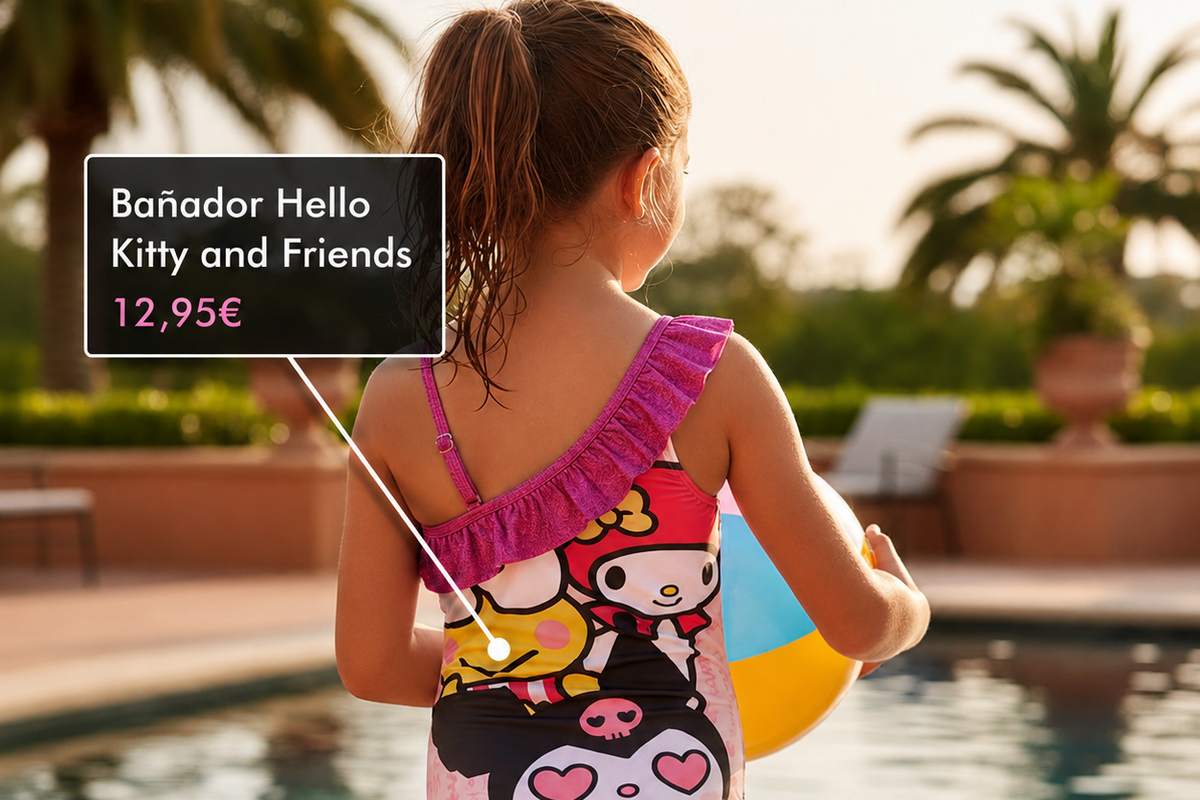 Bañador Hello Kitty and Friends Niña | Verano Playa Piscina