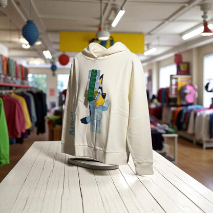 Sudadera Capucha Bluey niño, niña 100% Algodón - Tallas 3 Años