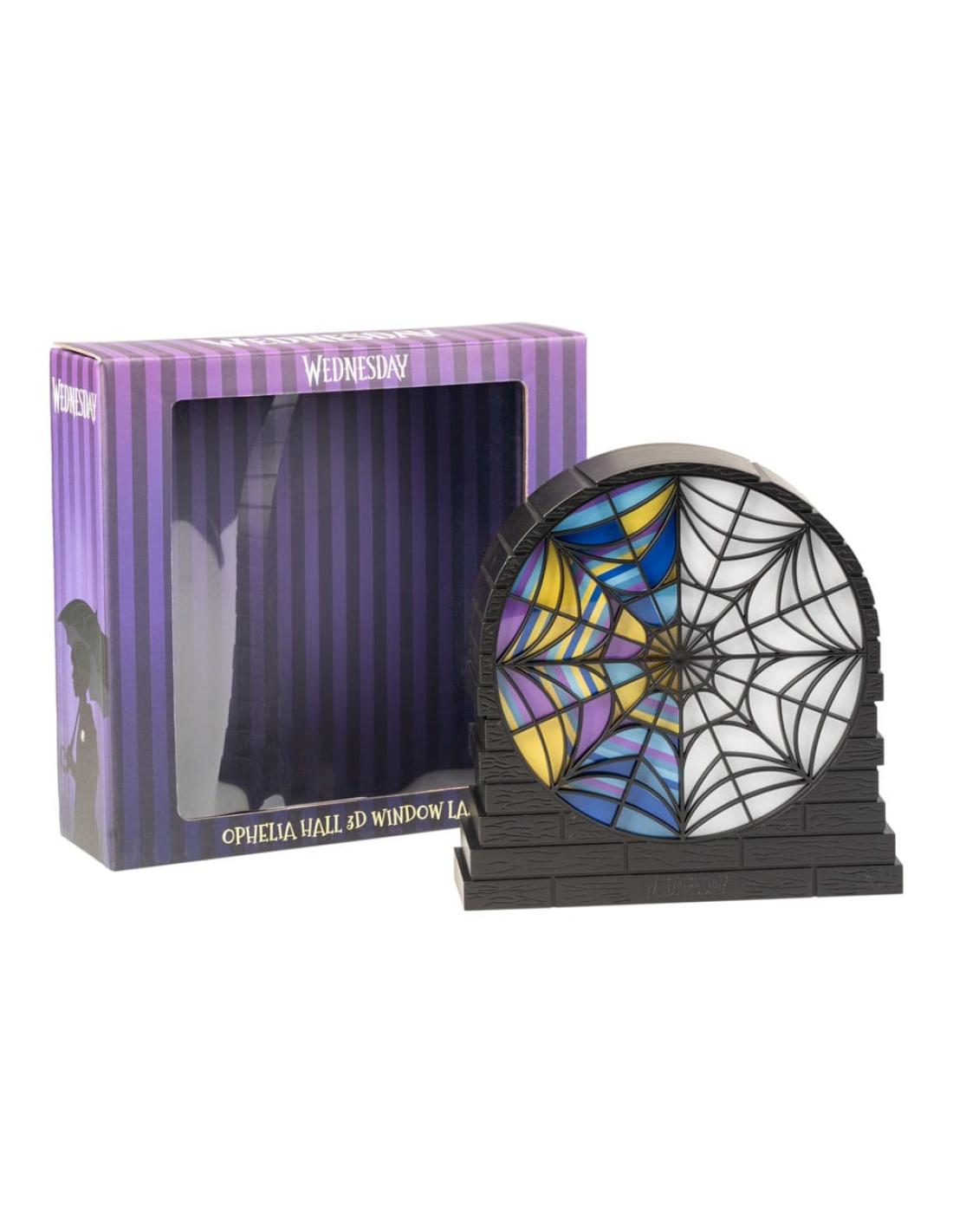 Lámpara Ophelia Hall Window Wednesday Netflix 17 cm | Decoración Oficial
