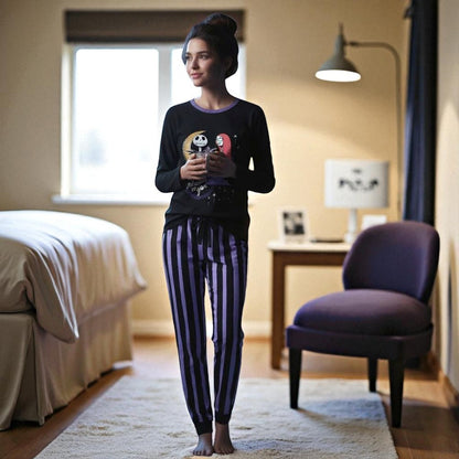 Nightmare Before Christmas Jack and Sally Women's Pajamas