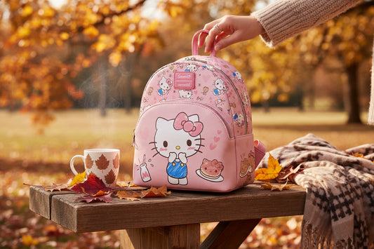 Mochila Tiny Chum & Treats Hello Kitty Loungefly 26cm